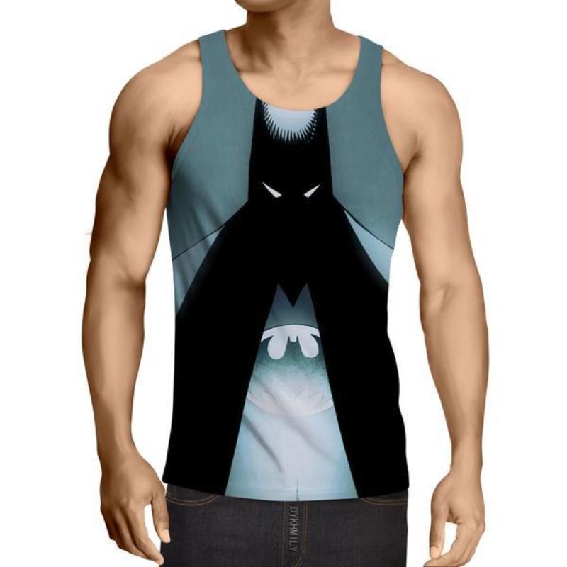 Batman Gentleman 3D Printed Batman Tank Top