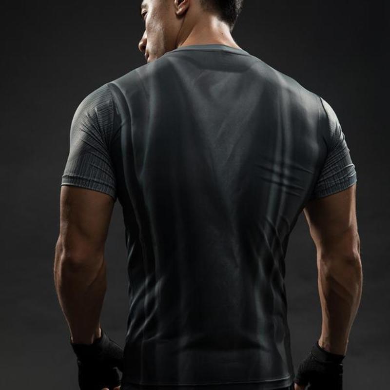 Batman Grey and Black 3D Printed Batman T-shirt