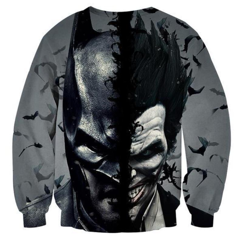 Batman Joker 3D Printed Batman Sweatshirt