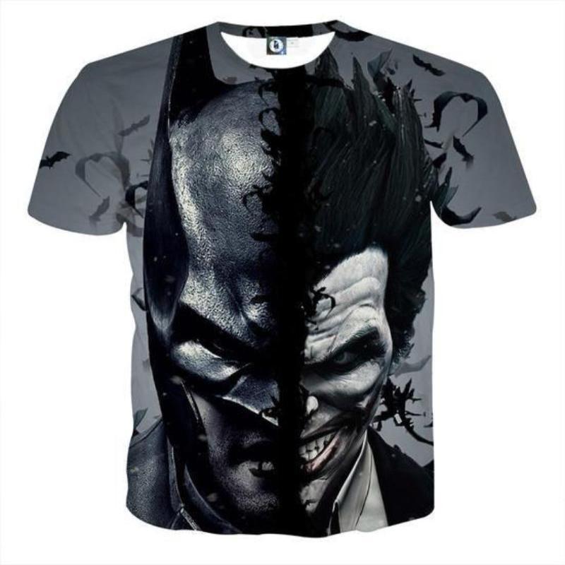 Batman Joker 3D Printed Batman T-shirt