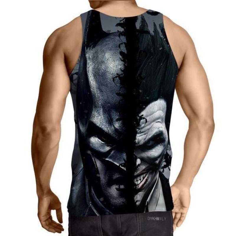 Batman Joker 3D Printed Batman Tank Top