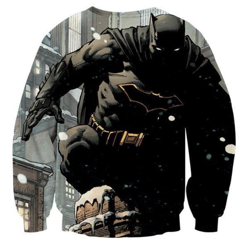Batman Kill Them All 3D Printed Batman Sweatshirt