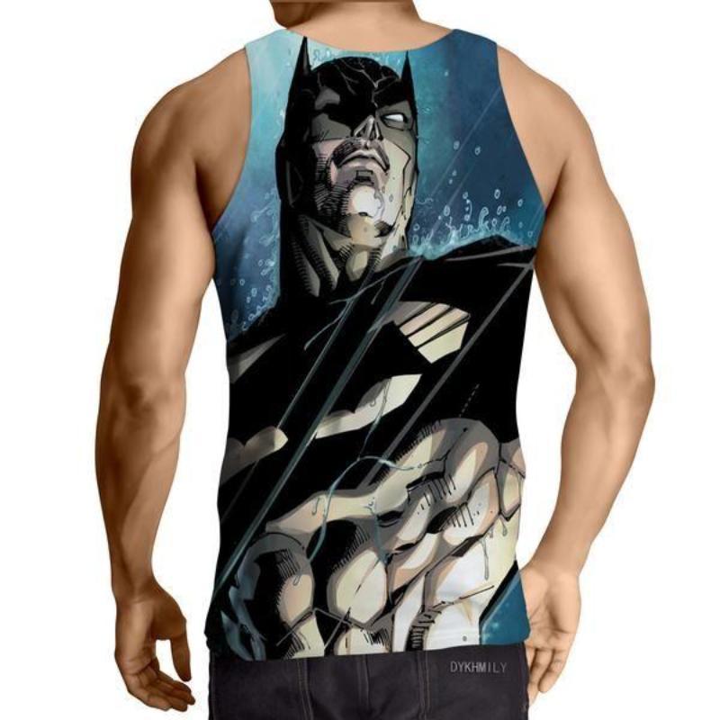 Batman No Mercy 3D Printed Batman Tank Top