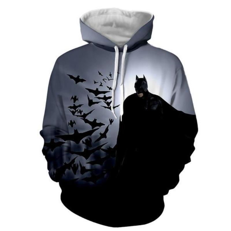 Batman Ramshackle 3D Printed Batman Hoodie