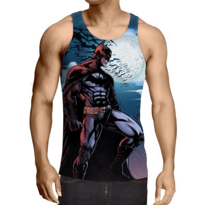 Batman Rise 3D Printed Batman Tank Top