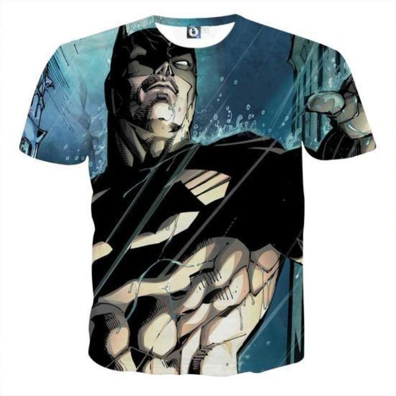 Batman Rise Above All 3D Printed Batman T-shirt