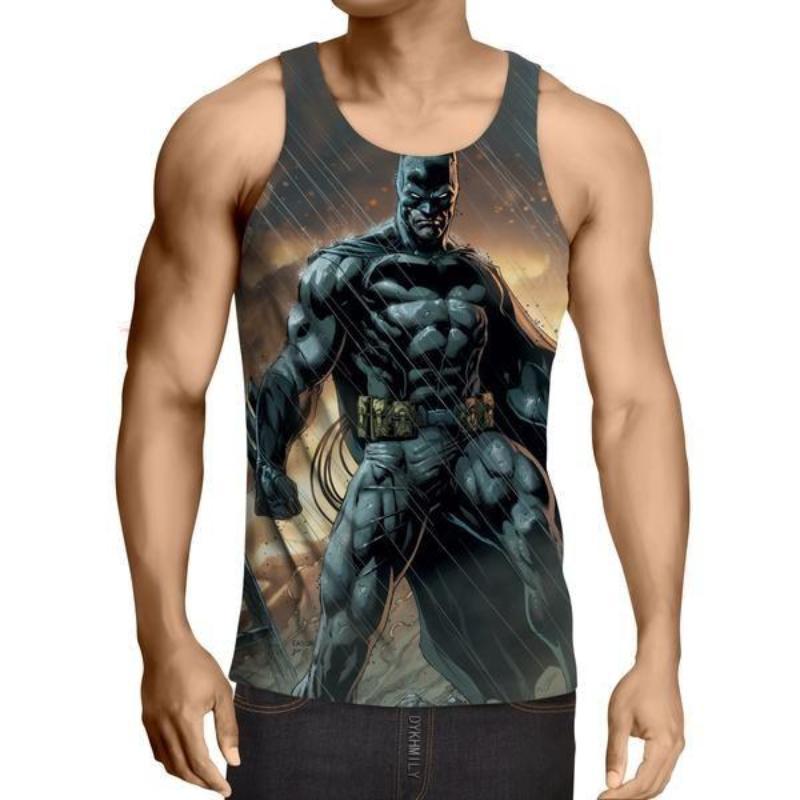 Batman Rise Above All 3D Printed Batman Tank Top