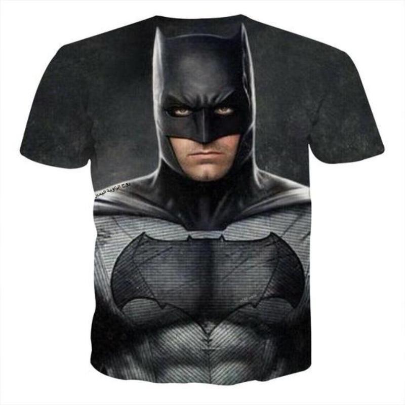 Batman Serious Look 3D Printed Batman T-shirt