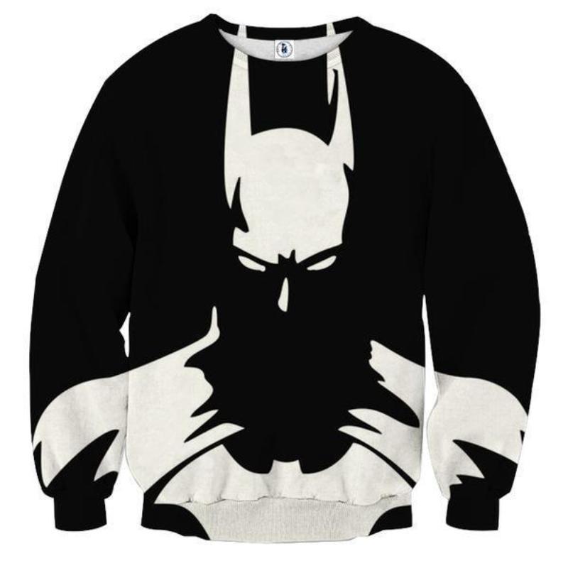 Batman Shadow 3D Printed Batman Sweatshirt