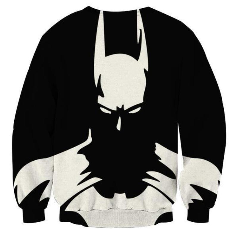 Batman Shadow 3D Printed Batman Sweatshirt