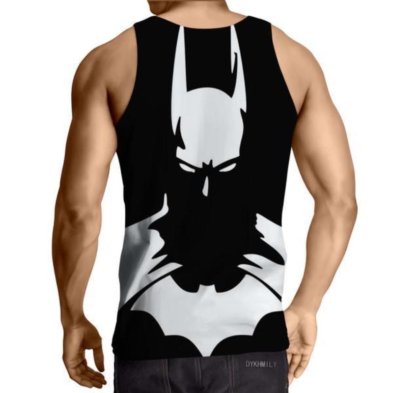 Batman Shadow 3D Printed Batman Tank Top