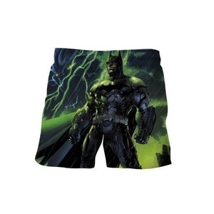 Batman Thunder 3D Printed Batman Shorts