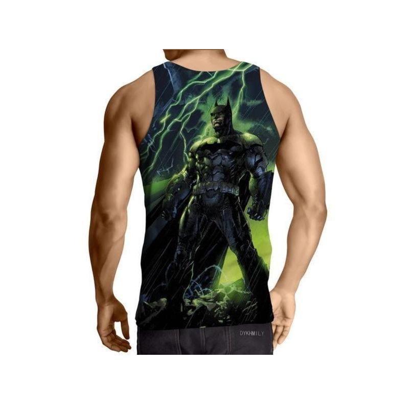 Batman Thunder 3D Printed Batman Tank Top