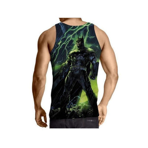 Batman Thunder 3D Printed Batman Tank Top
