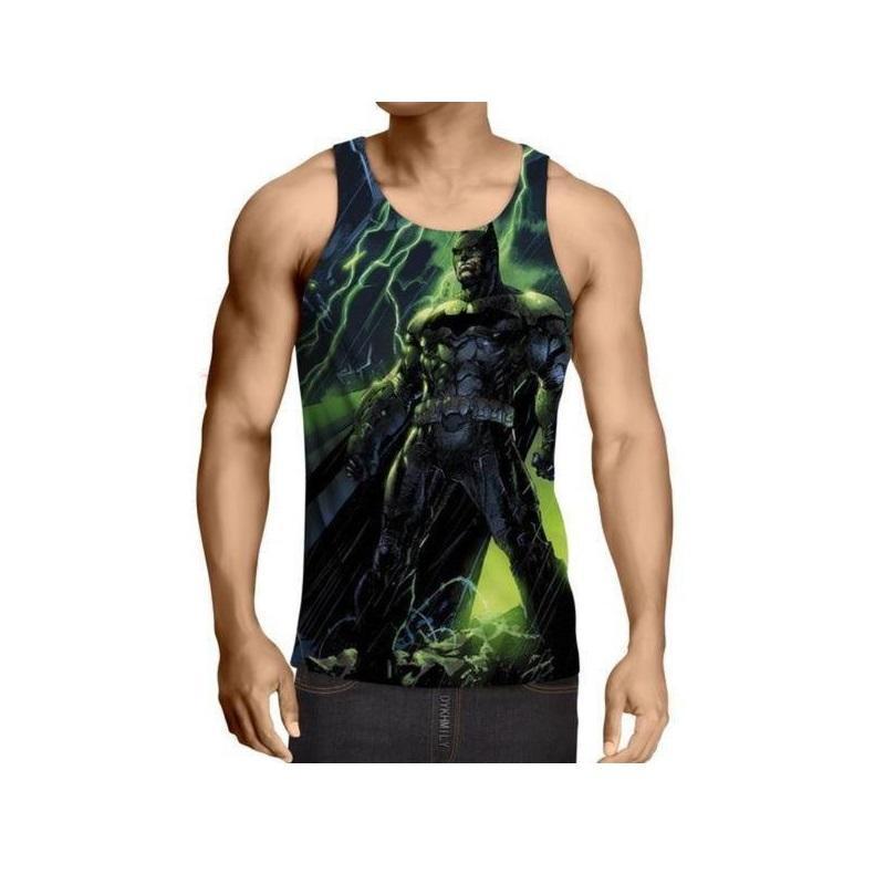 Batman Thunder 3D Printed Batman Tank Top
