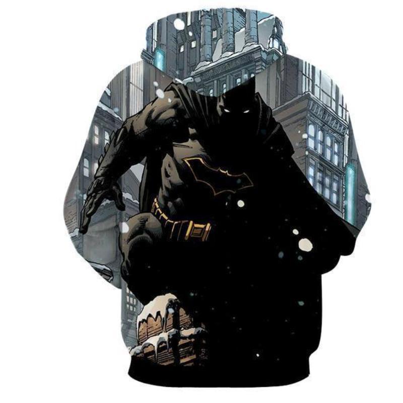 Batman Verbalisation 3D Printed Batman Hoodie