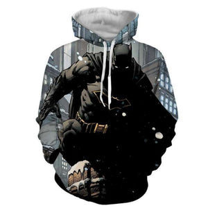 Batman Verbalisation 3D Printed Batman Hoodie