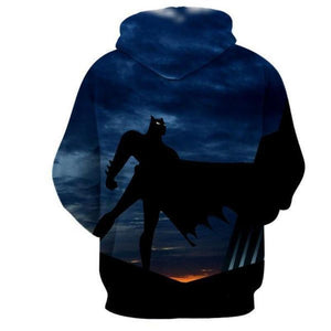 Batman Vermillion 3D Printed Batman Hoodie