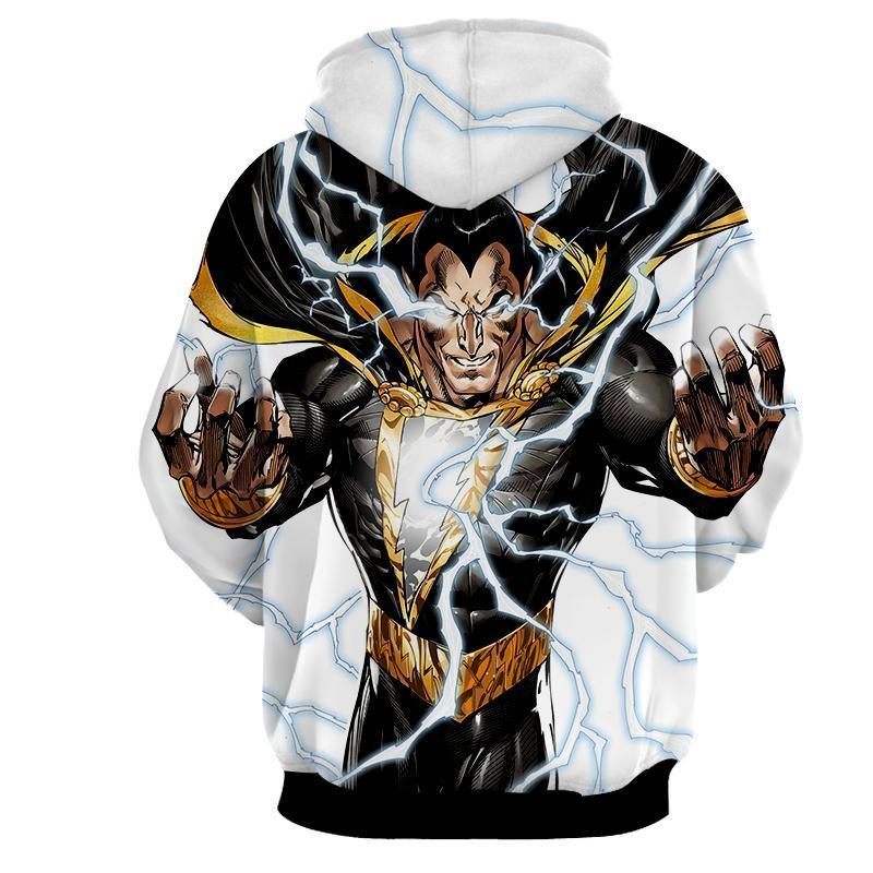 Shazam Black & Gold 3D Printed Shazam Hoodie