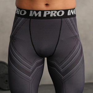 Black Panther Pant 3D Printed Elastic Waist