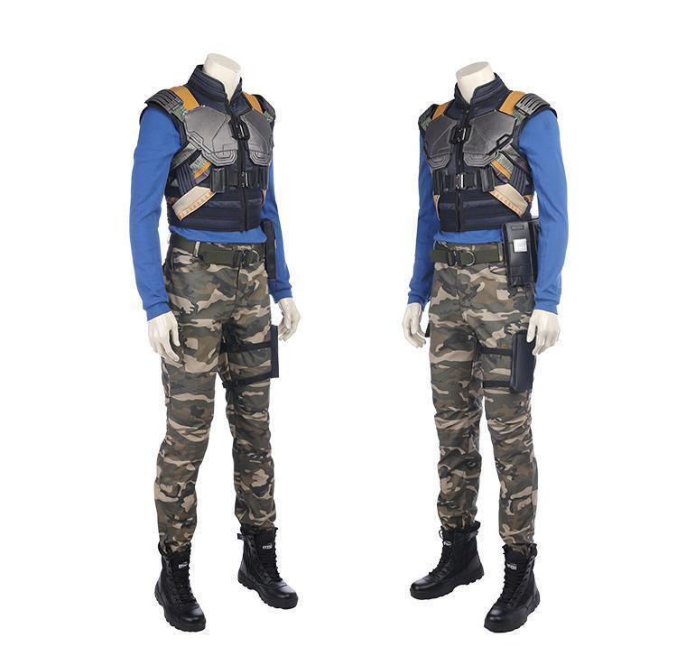 Erik Killmonge Costume Cosplay  For Men Full Set