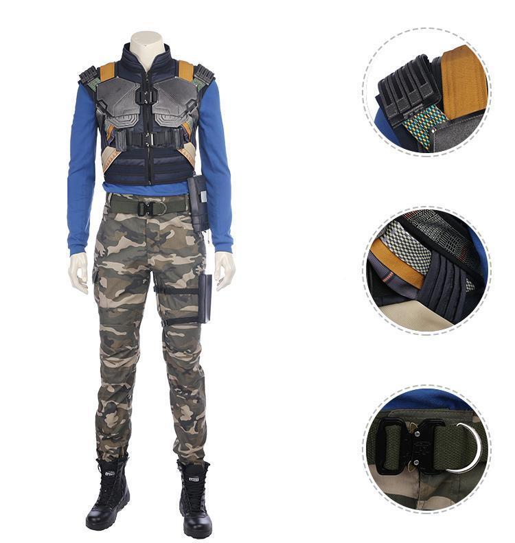 Erik Killmonge Costume Cosplay  For Men Full Set