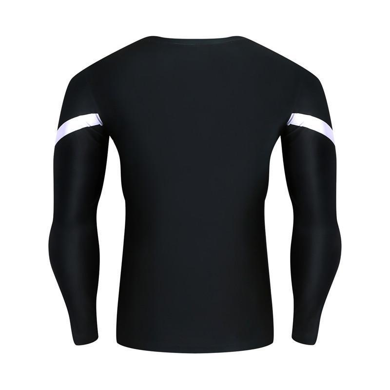 Black & White Captain America Long Sleeve Shirt 3D Printed