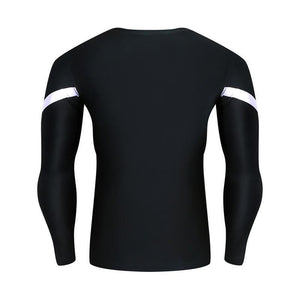 Black & White Captain America Long Sleeve Shirt 3D Printed