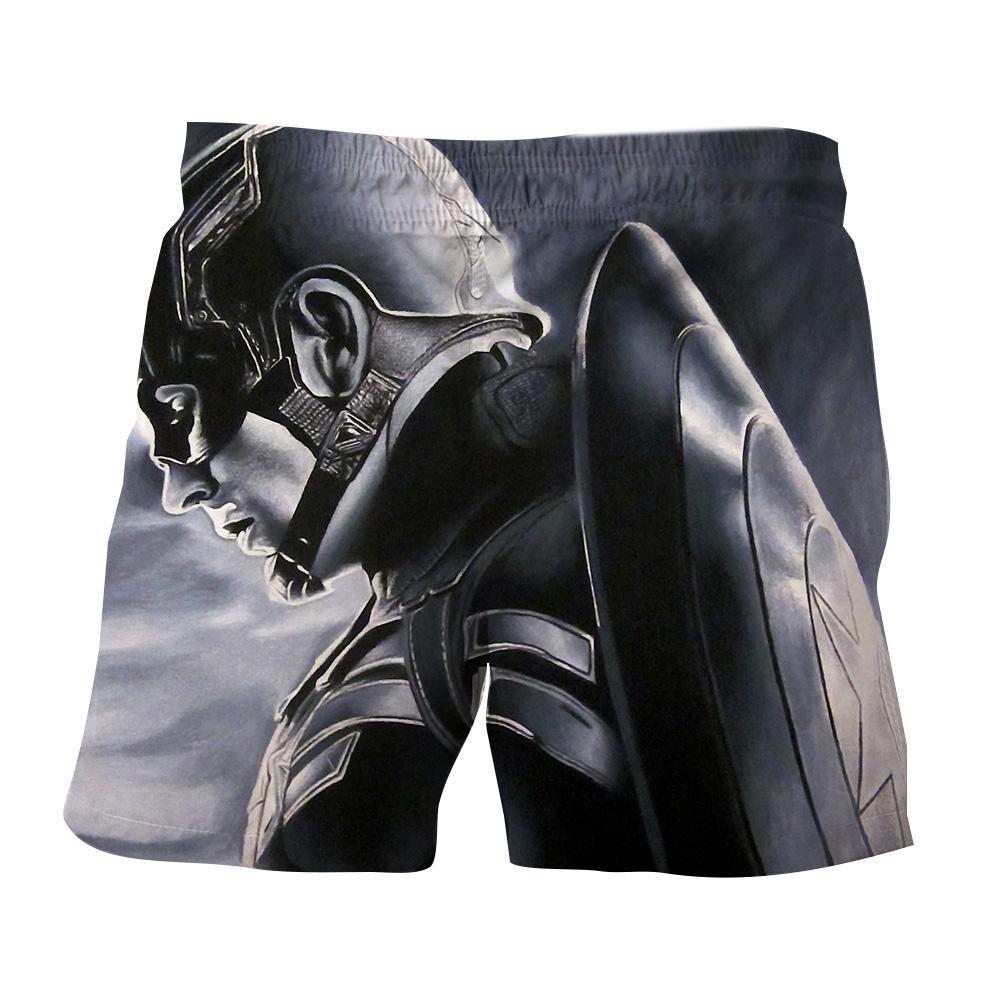 Captain America: 3D Printed Braggadocio Captain America Shorts