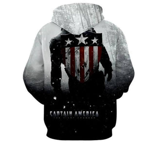 Captain America 3D Printed Cabal Captain America Hoodie