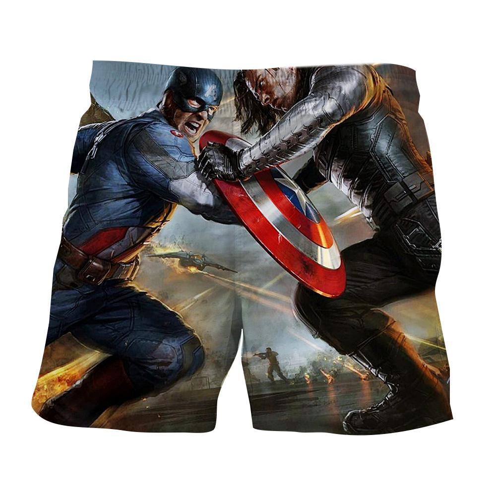 Captain America: 3D Printed Egotastic Captain America Shorts