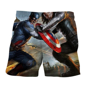 Captain America: 3D Printed Egotastic Captain America Shorts