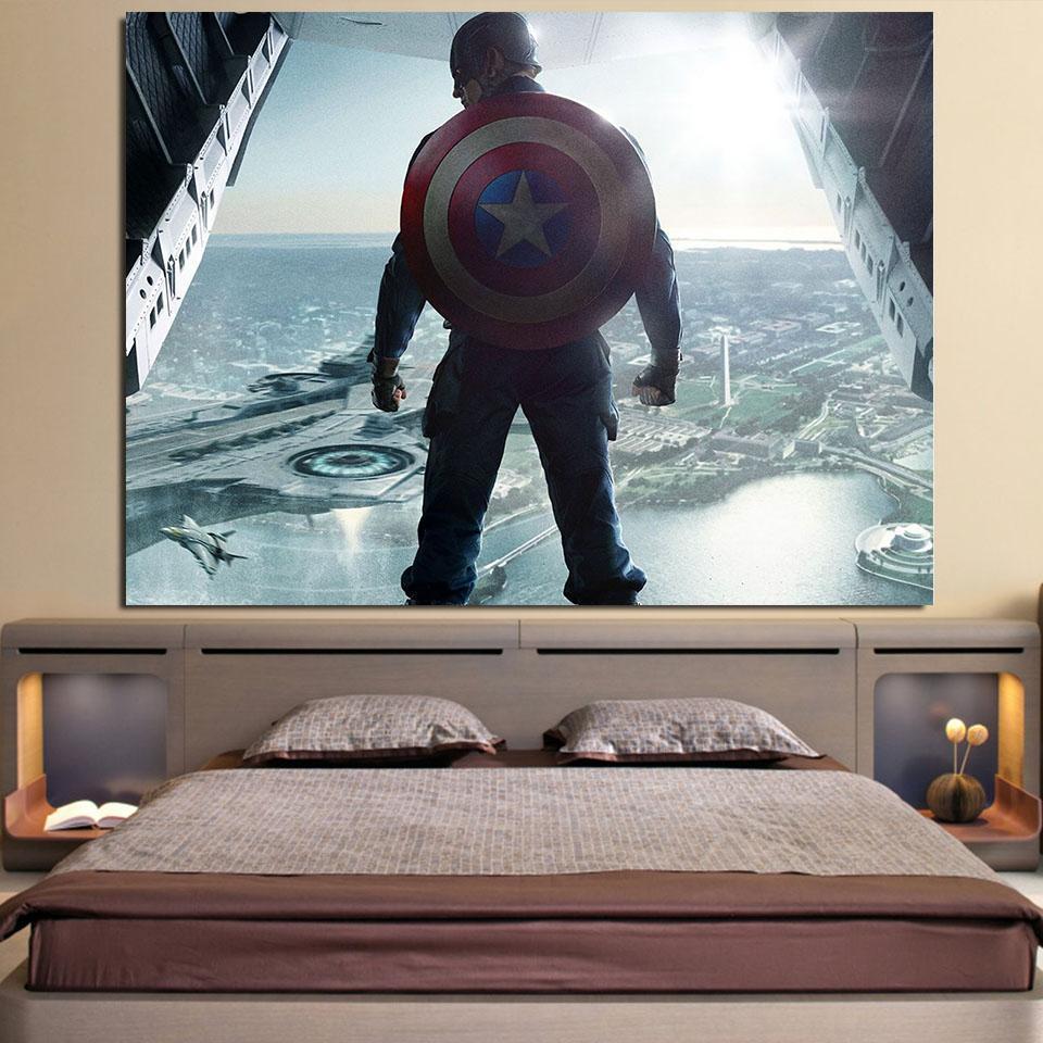 Captain America Canvas 3D Printed Jalopy