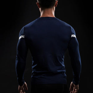 Captain America: 3D Printed Star Captain America Long Sleeve Shirt