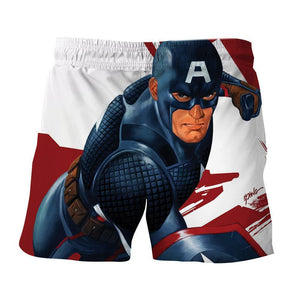 Captain America: 3D Printed Troglodyte Captain America Shorts
