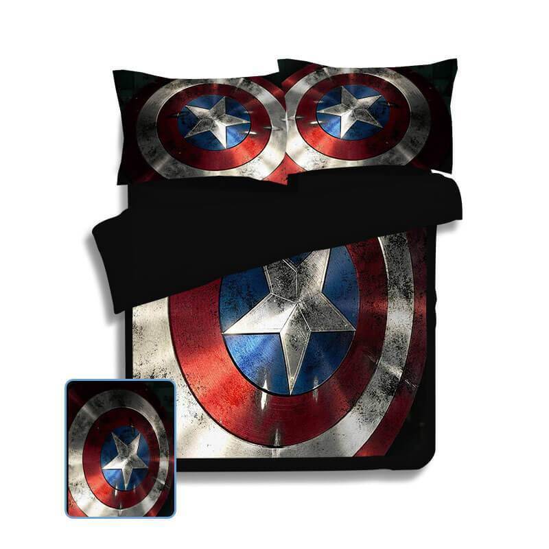 Entelechy Captain America Bed Set