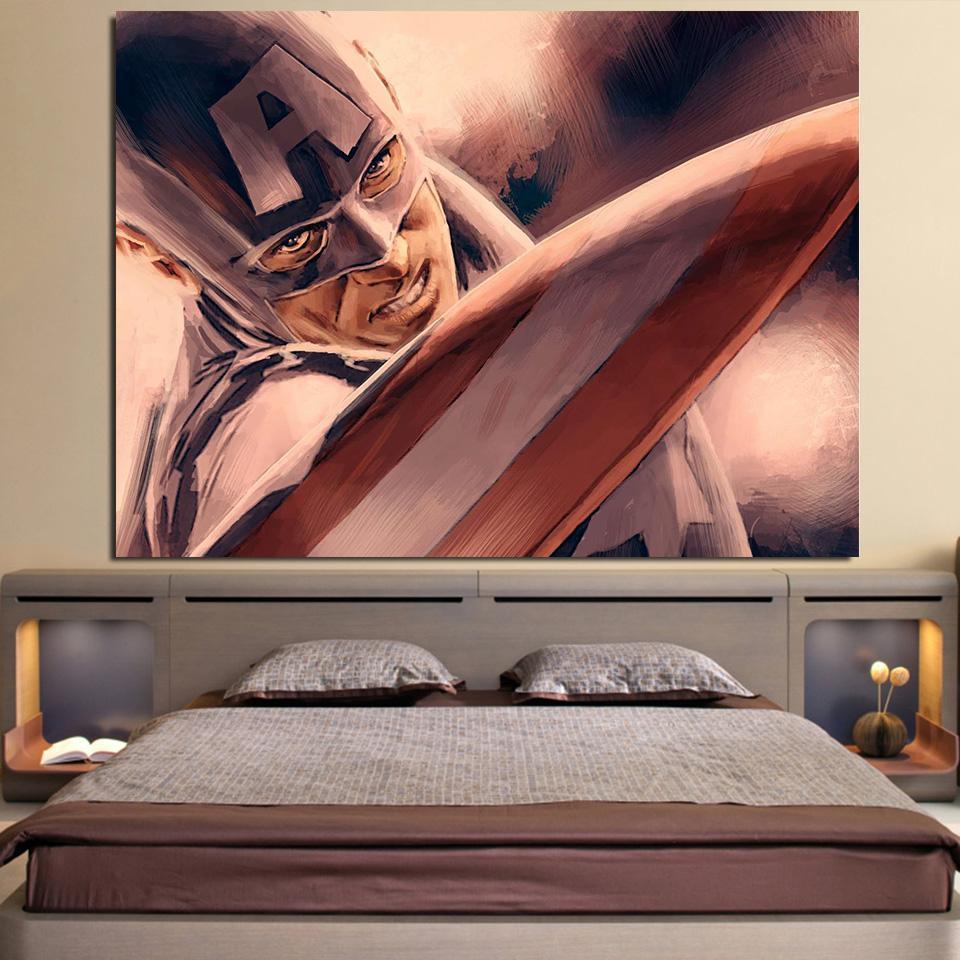 Exile Captain America Canvas