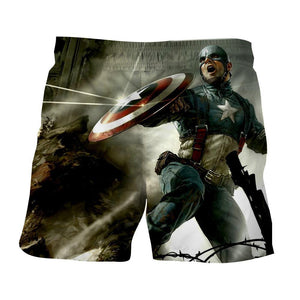 Captain America: Ichor Captain America Shorts
