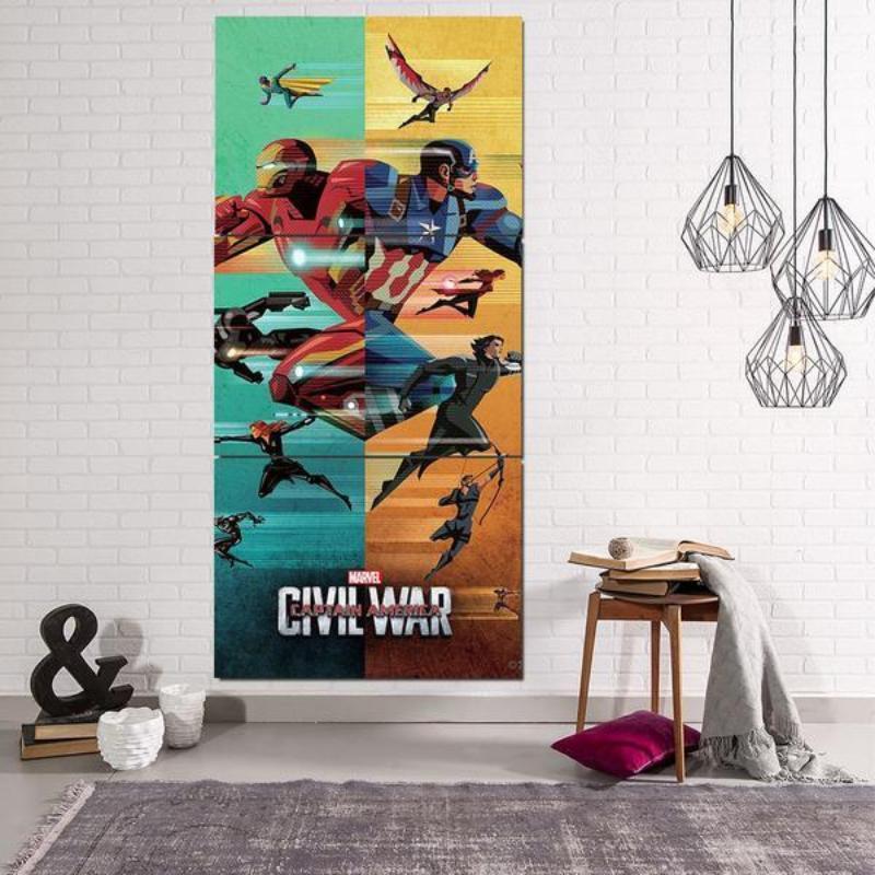 Captain America & Iron Man Canvas
