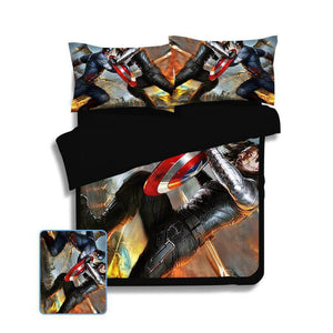 Captain America Bed Set Masticate