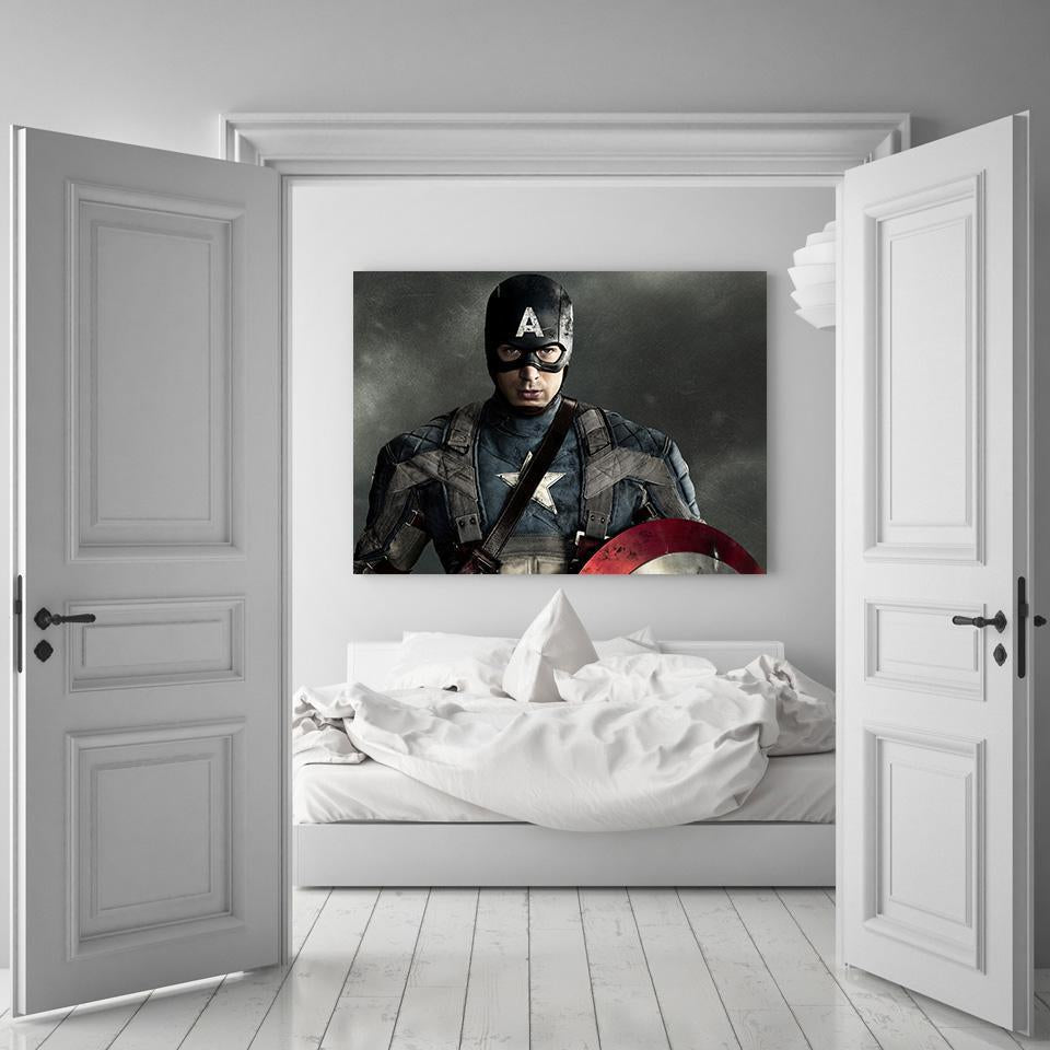 Pusillanimity Captain America Canvas