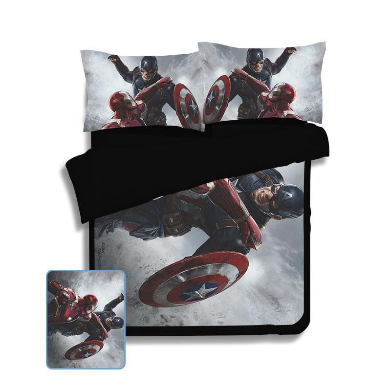 Radii Captain America Bed Cover