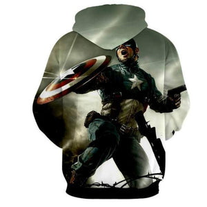 Captain America Sham Captain America Hoodie