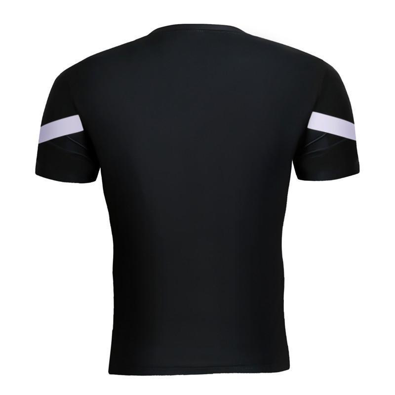 Captain America Tee: 3D Printed Black & White Captain America T-Shirts