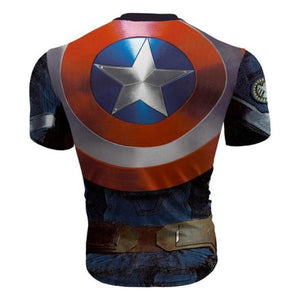 Captain America Tee Shield Style Captain America T-Shirts