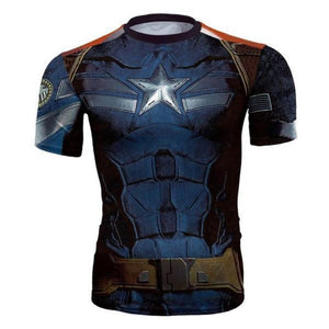 Captain America Tee Shield Style Captain America T-Shirts