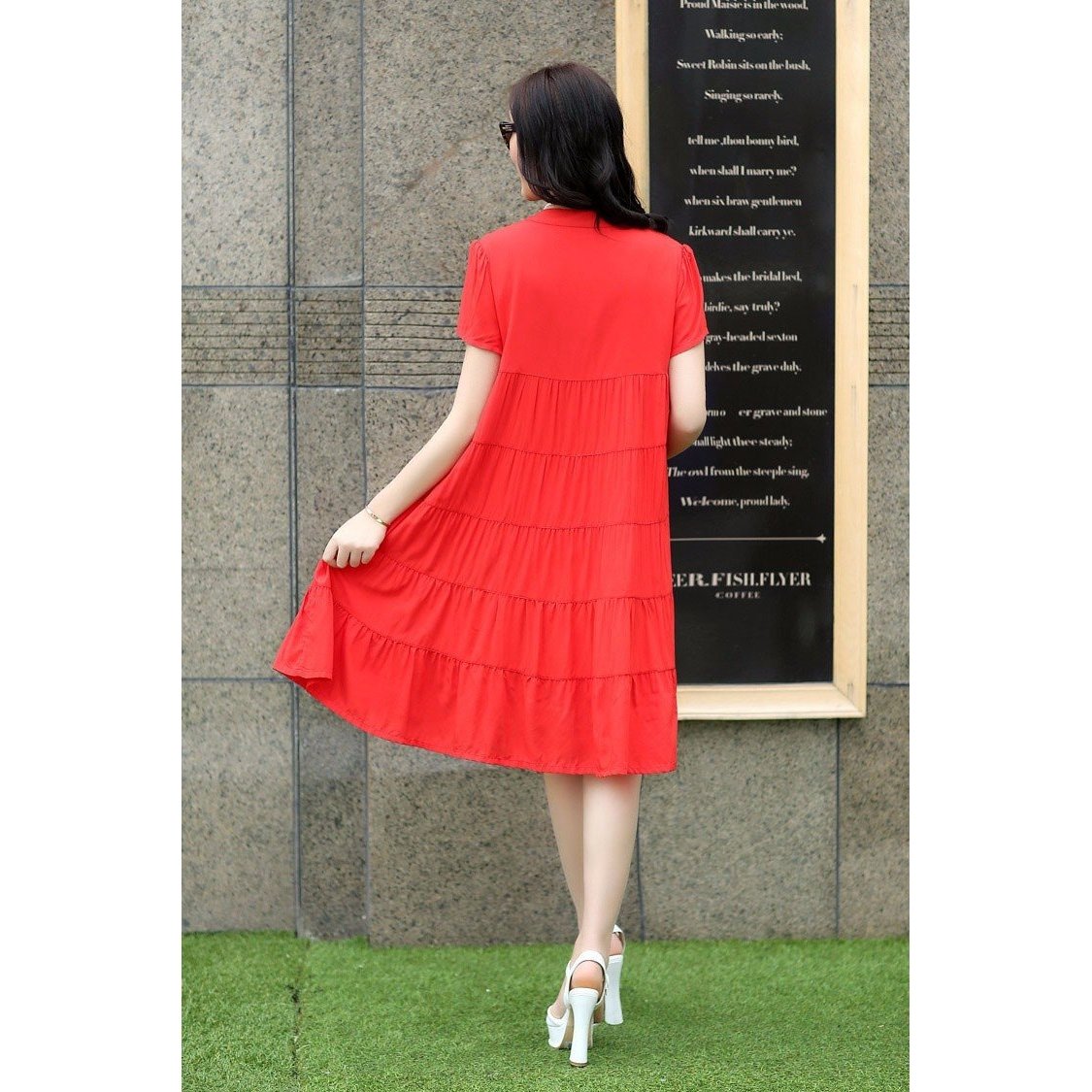 Casual Maternity Frock for Summers