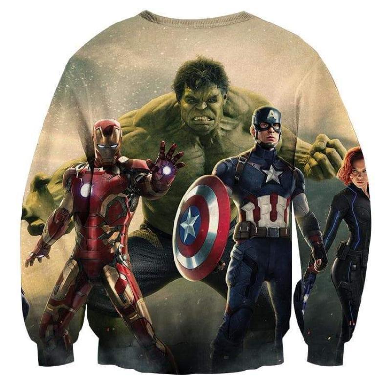 Cool Avengers 3D Printed Avengers Sweatshirt