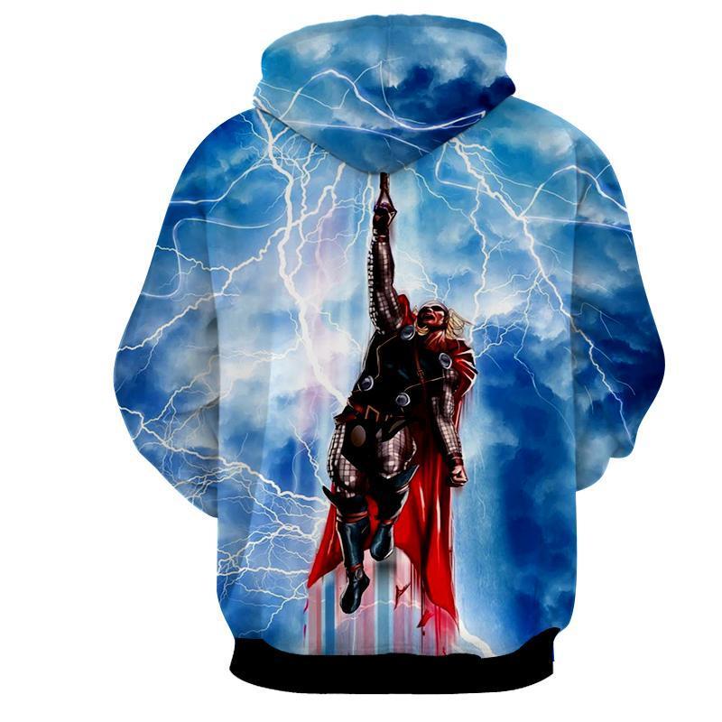 Cool Thor 3D Printed Thor Hoodie