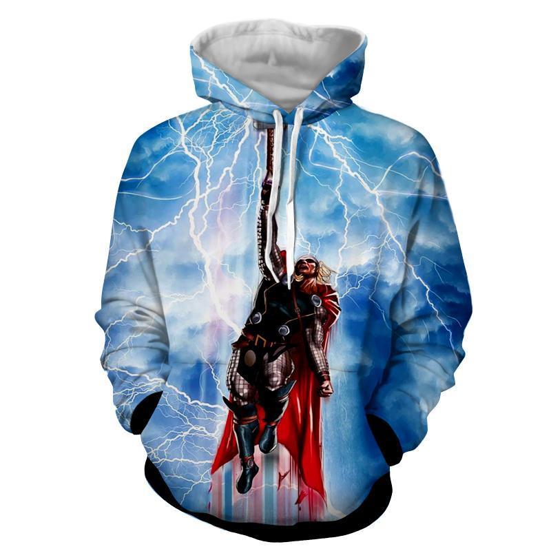 Cool Thor 3D Printed Thor Hoodie